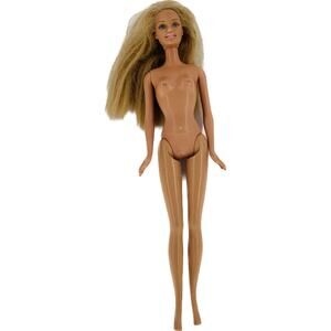 Barbie Doll Vintage 1999 Mattel 12 Inch Blonde Blue Eyes Nude Articulating Limbs